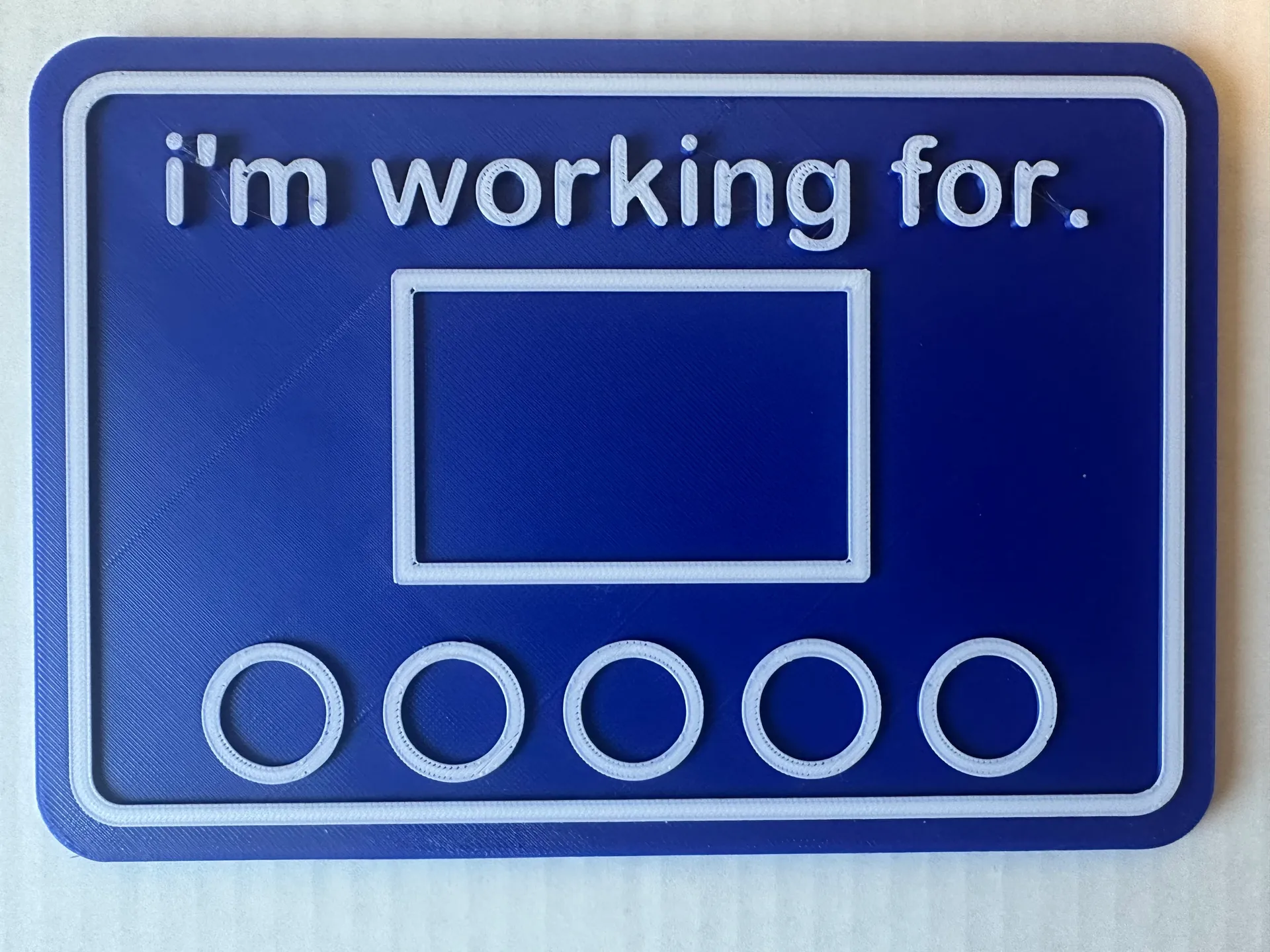 Token Board Only